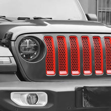 For 2018+ JL Wrangler/JT Gladiator Front Honeycomb Mesh Grille Inserts Trim Low-end Version RT-TCZ