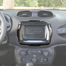For 2018+ Jeep Renegade Center Console LED Screen Frame Decor Trim RT-TCZ