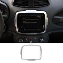 For 2018+ Jeep Renegade Center Console LED Screen Frame Decor Trim RT-TCZ