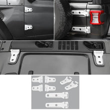 For 2018+ Jeep Wrangler JL 16 x Side Door+Hood+Spare Tire Hinge Cover Trim 2Dr RT-TCZ