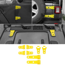 For 2018+ Jeep Wrangler JL 16 x Side Door+Hood+Spare Tire Hinge Cover Trim 2Dr RT-TCZ