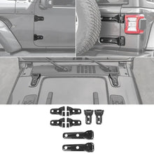 For 2018+ Jeep Wrangler JL 16 x Side Door+Hood+Spare Tire Hinge Cover Trim 2Dr RT-TCZ