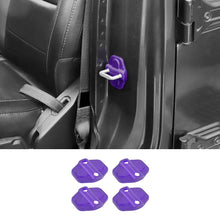 For 2018+ Jeep Wrangler JL 2-Door Car Door Lock Latch Protect Cover Trim RT-TCZ