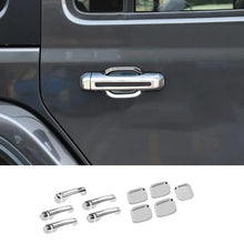 For 2018+ Jeep Wrangler JL 4-Door 15 x Exterior Handle Shell Door Bowl Trim RT-TCZ
