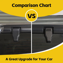 For 2018+ Jeep Wrangler JL 4-Door 23 x Spare Tire Bracket Door/Tailgate Hinge/Rear Windshield Wiper Nozzle Trim RT-TCZ