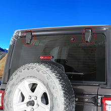 For 2018+ Jeep Wrangler JL 4-Door 23 x Spare Tire Bracket Door/Tailgate Hinge/Rear Windshield Wiper Nozzle Trim RT-TCZ