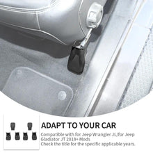 For 2018+ Jeep Wrangler JL/Gladiator JT Front Seat Screw Protector Cover Trim 6PCS RT-TCZ