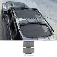 For 2018+ Jeep Wrangler JL JLU 4 Door Sunshade Top Mesh Cover UV Blocker Bikini Screen RT-TCZ