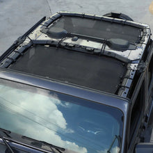 For 2018+ Jeep Wrangler JL JLU 4 Door Sunshade Top Mesh Cover UV Blocker Bikini Screen RT-TCZ