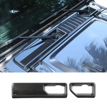 For 2018+ Jeep Wrangler JL JLU Exterior Decoration Cover Trim Carbon Fiber Full Set Available Separately RT-TCZ