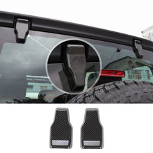 For 2018+ Jeep Wrangler JL JLU Exterior Decoration Cover Trim Carbon Fiber Full Set Available Separately RT-TCZ