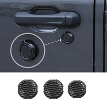 For 2018+ Jeep Wrangler JL JLU Exterior Decoration Cover Trim Carbon Fiber Full Set Available Separately RT-TCZ