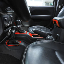 For 2018+ Jeep Wrangler JL JLU Gladiator JT Center Armrest Switch Gear Trim RT-TCZ