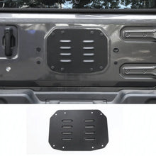 For 2018+ Jeep Wrangler JL JLU Tailgate Spare Tire Carrier Delete Filler Plate Vent Cover Plate Trim RT-TCZ