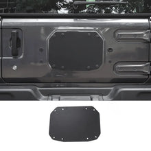 For 2018+ Jeep Wrangler JL JLU Tailgate Spare Tire Carrier Delete Filler Plate Vent Cover Plate Trim RT-TCZ