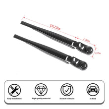 For 2018+ Jeep Wrangler JL JLU & Gladiator JT Front Windshield Rain Wiper Blade Cover Trim RT-TCZ