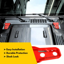 For 2018+ Jeep Wrangler JL JLU & Gladiator JT Hood Hinge Cover Trim A-Style RT-TCZ
