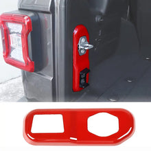 For 2018+ Jeep Wrangler JL Rear Trunk Lock Panel Trim Cover RT-TCZ