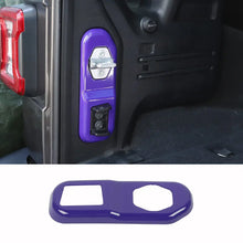 For 2018+ Jeep Wrangler JL Rear Trunk Lock Panel Trim Cover RT-TCZ