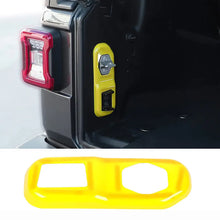For 2018+ Jeep Wrangler JL Rear Trunk Lock Panel Trim Cover RT-TCZ