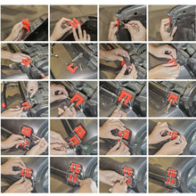 For 2018+ Jeep Wrangler JL &Gladiator JT Stainless Steel Locking Hood Latch Catch Cover Kit with Lock RT-TCZ