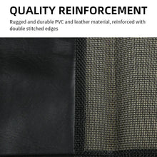 For 2018+ Jeep Wrangler JLU 4-Door Sunshade Mesh Sun Shade Top UV Protection Bikini Top Full Length with PU Leather RT-TCZ