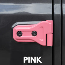 For 2018+ Jeep Wrangler JLU 4Door 24PCS Exterior Trim Kits Door & Hood Hinge Covers RT-TCZ