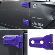 For 2018+ Jeep Wrangler JLU 4Door 24PCS Exterior Trim Kits Door & Hood Hinge Covers RT-TCZ