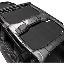 For 2018+ Jeep Wrangler JLU Unlimited 4 Door Front & Rear Mesh Bikini Top Sunshade – UV Protection Soft Roof Cover RT-TCZ