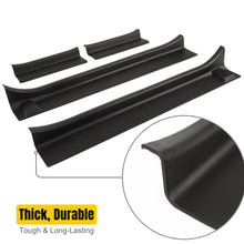 For 2018+ Jeep Wrangler JLU &Gladiator JT 4Doors Door Sill Guards Entry Guards Cover RT-TCZ