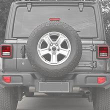 For 2018+ Jeep wrangler JL Pair Black Rear Tail light decoration Cover US Flag (Fit For Halogen Lamps) RT-TCZ