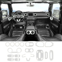 For 2018–2023 Jeep Wrangler JL JLU & Gladiator JT 4-Door – 21PCS Full Interior Trim Cover Kit Set RT-TCZ