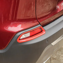 For 2019+ Jeep Cherokee Rear Fog Light Lamp Trim Bezel Decor RT-TCZ