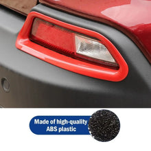 For 2019+ Jeep Cherokee Rear Fog Light Lamp Trim Bezel Decor RT-TCZ