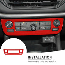 For 2021+ Jeep Compass Interior Air Conditioning Control Panel Cover RT-TCZ