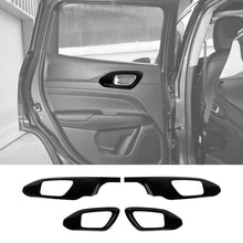 For 2021+ Jeep Compass Interior Door handle Panel Decor Trim Cover Bezel RT-TCZ