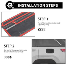 For 2021+ Jeep Grand Cherokee Fuel Tank Oil Gas Cap Cover Trim Carbon Fiber US Flag RT-TCZ