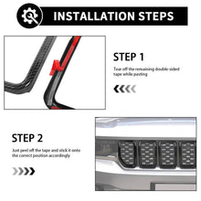 For 2021+ Jeep Grand Cherokee L 7 x Front Grille Grill Insert Ring Cover Trim RT-TCZ