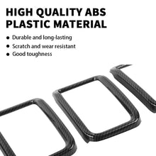 For 2021+ Jeep Grand Cherokee L 7 x Front Grille Grill Insert Ring Cover Trim RT-TCZ