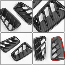 For 2021+ Jeep Grand Cherokee L Center Console Dash Air Vent Cover Trim RT-TCZ
