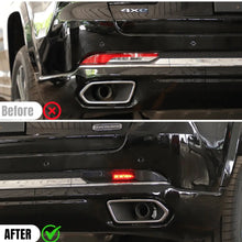 For 2021+ Jeep Grand Cherokee L Smoked Rear Fog Light Covers (2pcs) – Blacked Lens Trim RT-TCZ