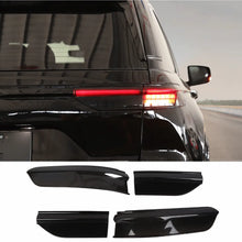 For 2021+ Jeep Grand Cherokee L Smoked Tail Light Covers (4pcs) – Black Lens Trim Kit RT-TCZ