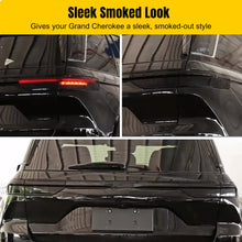 For 2021+ Jeep Grand Cherokee L Smoked Tail Light Covers (4pcs) – Black Lens Trim Kit RT-TCZ