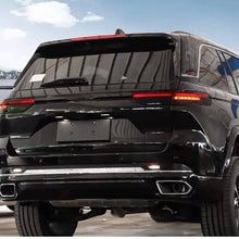 For 2021+ Jeep Grand Cherokee L Smoked Tail Light Covers (4pcs) – Black Lens Trim Kit RT-TCZ