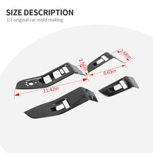 For 2021+ Jeep Grand Cherokee L Window Lift Switch Panel Cover Trim RT-TCZ