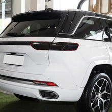 For 2021+ Jeep Grand Cherokee Rear Taillight Lamp Decor Cover Trim Blackened RT-TCZ