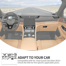 For 2022+ Jeep Grand Cherokee L 18 x Inner Center Consol Dash Decor Cover Trim Kit RT-TCZ