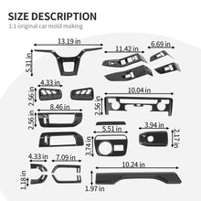 For 2022+ Jeep Grand Cherokee L 18 x Inner Center Consol Dash Decor Cover Trim Kit RT-TCZ
