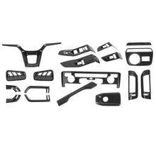 For 2022+ Jeep Grand Cherokee L 18 x Inner Center Consol Dash Decor Cover Trim Kit RT-TCZ