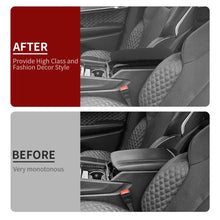 For 2022+ Jeep Grand Cherokee L Center Consol Armrest Box Pad Cover Trim RT-TCZ